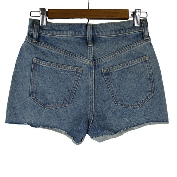 Victoria Secret Pink Essential Denim Shorts Size 25 Western Casual Boho - Picture 2 of 5